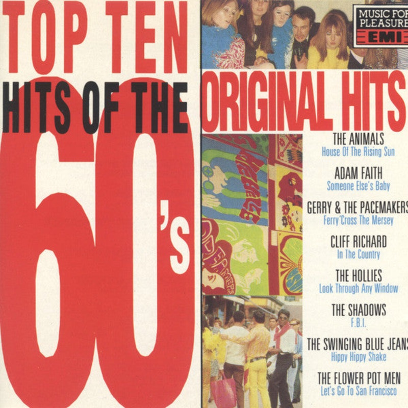 Various – Top Ten Hits Of The 60’s (CD, Comp) (Very Good Plus (VG+))