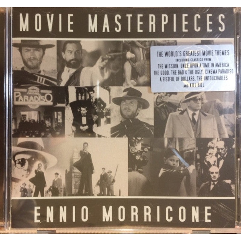 Ennio Morricone – Movie Masterpieces (CD, Comp) (Very Good Plus (VG+))
