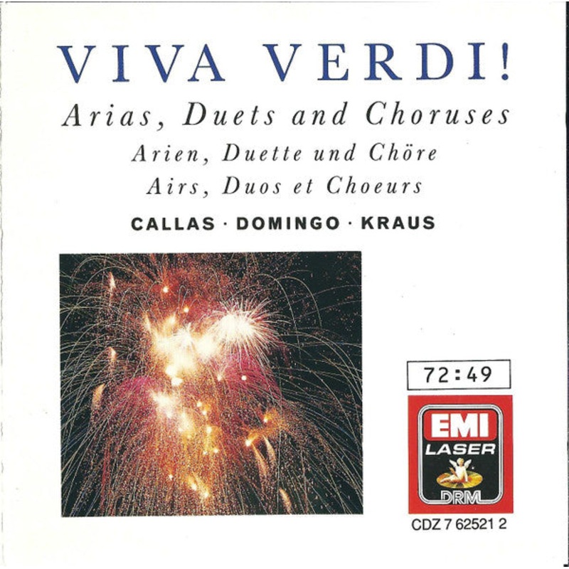 Giuseppe Verdi – Viva Verdi! Arias, Duets And Choruses (CD, Comp) (Good (G))