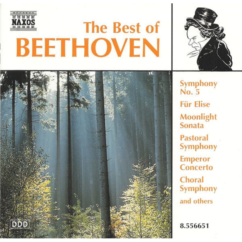 Ludwig van Beethoven – The Best Of Beethoven (CD, Comp) (Very Good Plus (VG+))