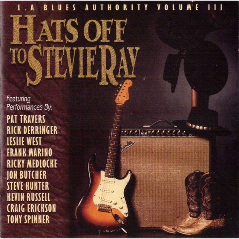 Various – Hats Off To Stevie Ray (L.A. Blues Authority Volume III) (CD, Album) (Very Good Plus (VG+))