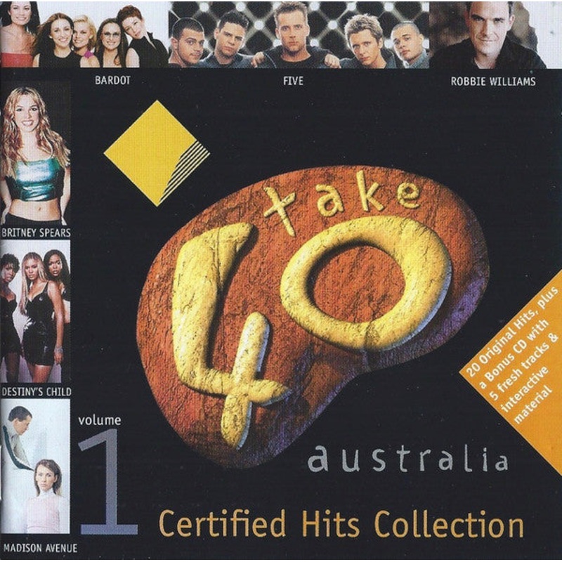 Various – Take 40 Australia – Certified Hits Collection: Volume 1 (2xCD, Comp, Enh) (Very Good Plus (VG+))