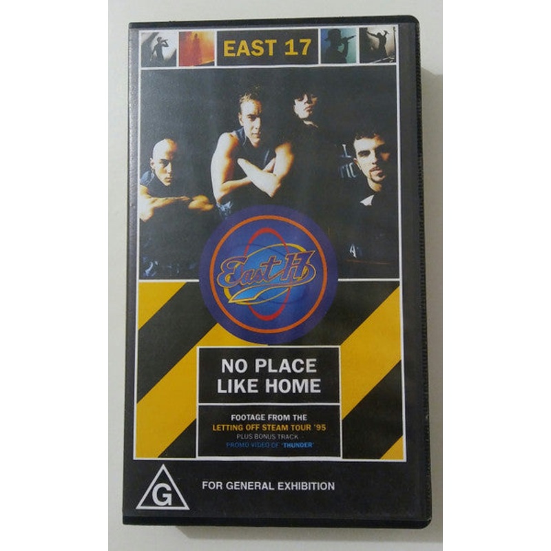 East 17 – No Place Like Home (VHS, PAL) (Very Good Plus (VG+))