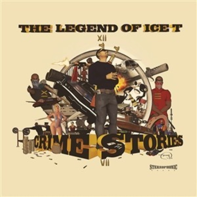 Ice-T – The Legend Of Ice T: Crime Stories (Splatter Vinyl)