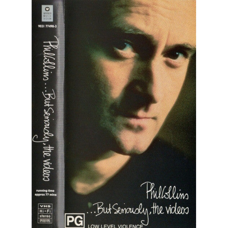 Phil Collins – …But Seriously, The Videos (VHS, PAL) (Very Good Plus (VG+))