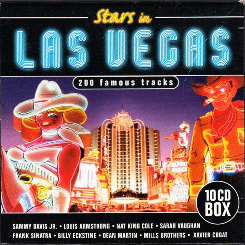 Various – Stars In Las Vegas (10xCD, Comp + Box) (Mint (M))