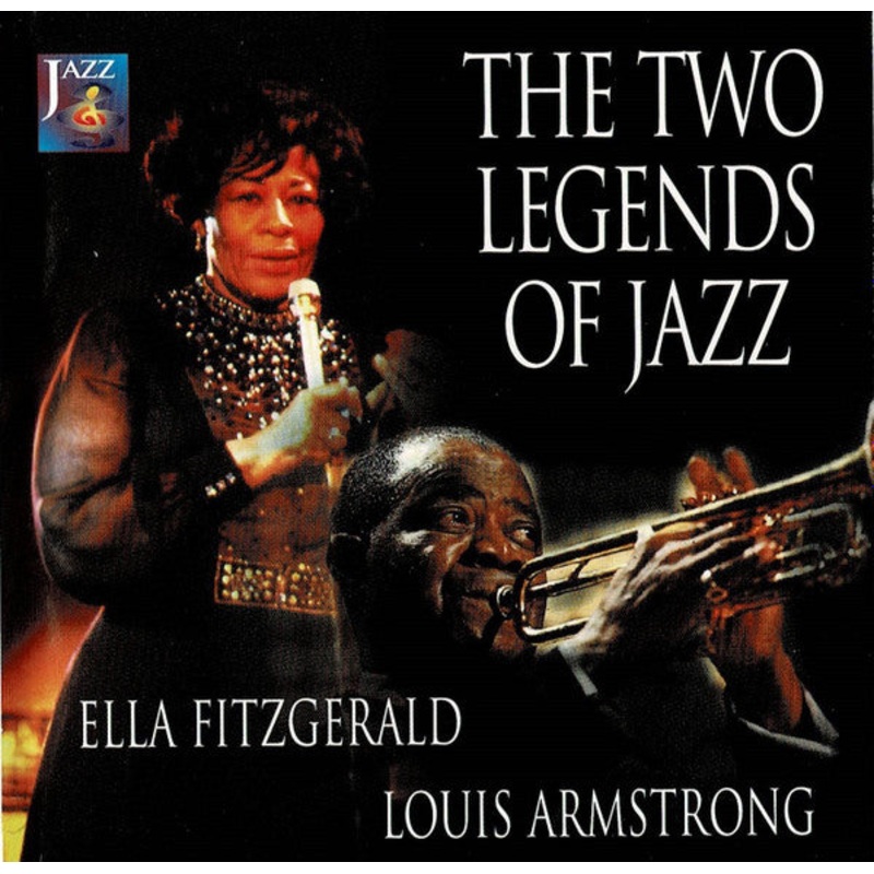 Ella Fitzgerald, Louis Armstrong – The Two Legends Of Jazz (CD, Comp) (Very Good (VG))