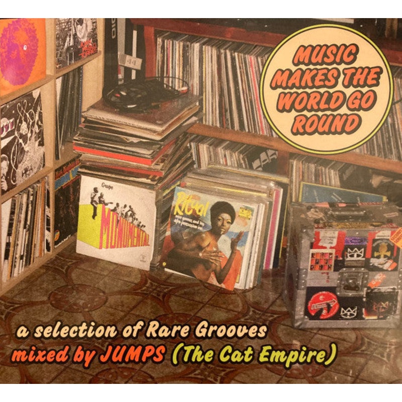 DJ Jumps – Music Makes The World Go Round (CD, Comp, Mixed) (Very Good Plus (VG+))
