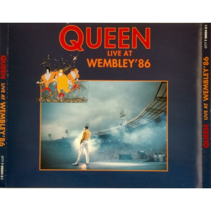 Queen – Live At Wembley ’86 (2xCD, Album) (Very Good Plus (VG+))