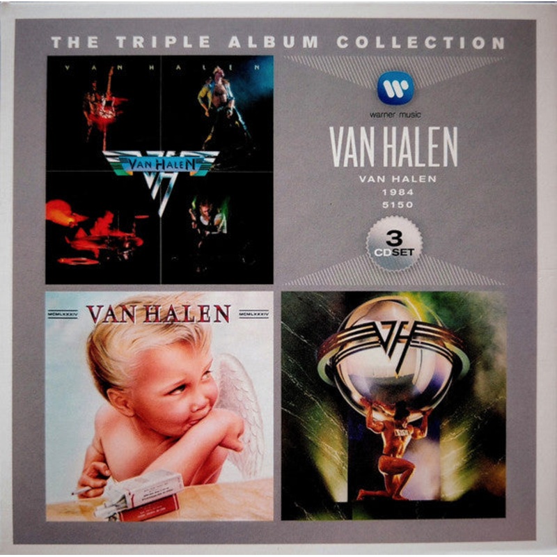 Van Halen – The Triple Album Collection (CD, Album, RE + CD, Album, RE + CD, Album, RE + Bo) (Very Good Plus (VG+))