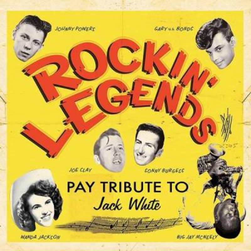 Various – Rockin’ Legends Pay Tribute To Jack White (Red Vinyl)