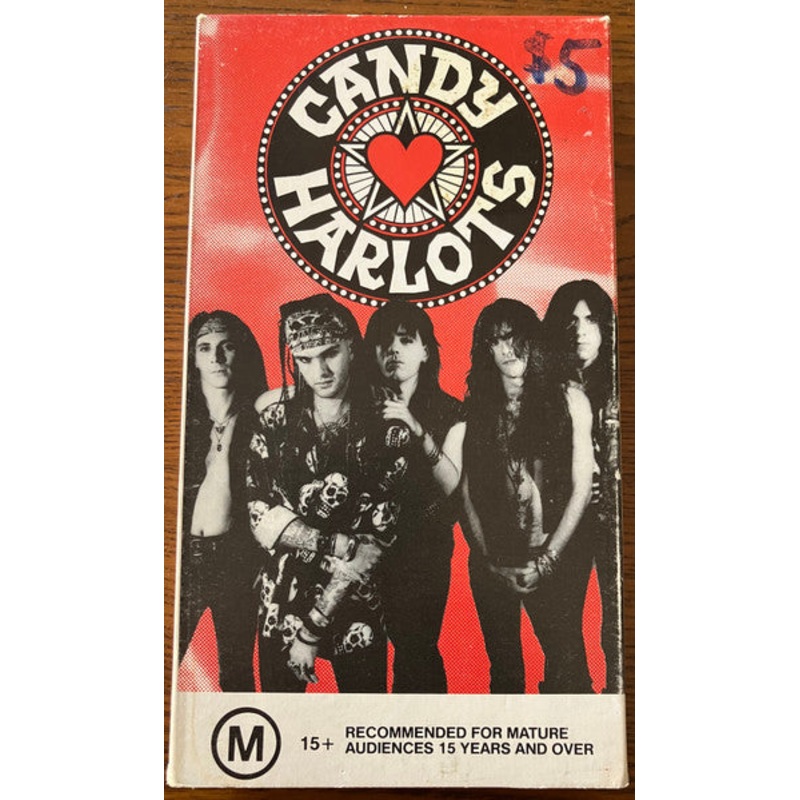 Candy Harlots – Candy Harlots (VHS, Promo) (Very Good Plus (VG+))
