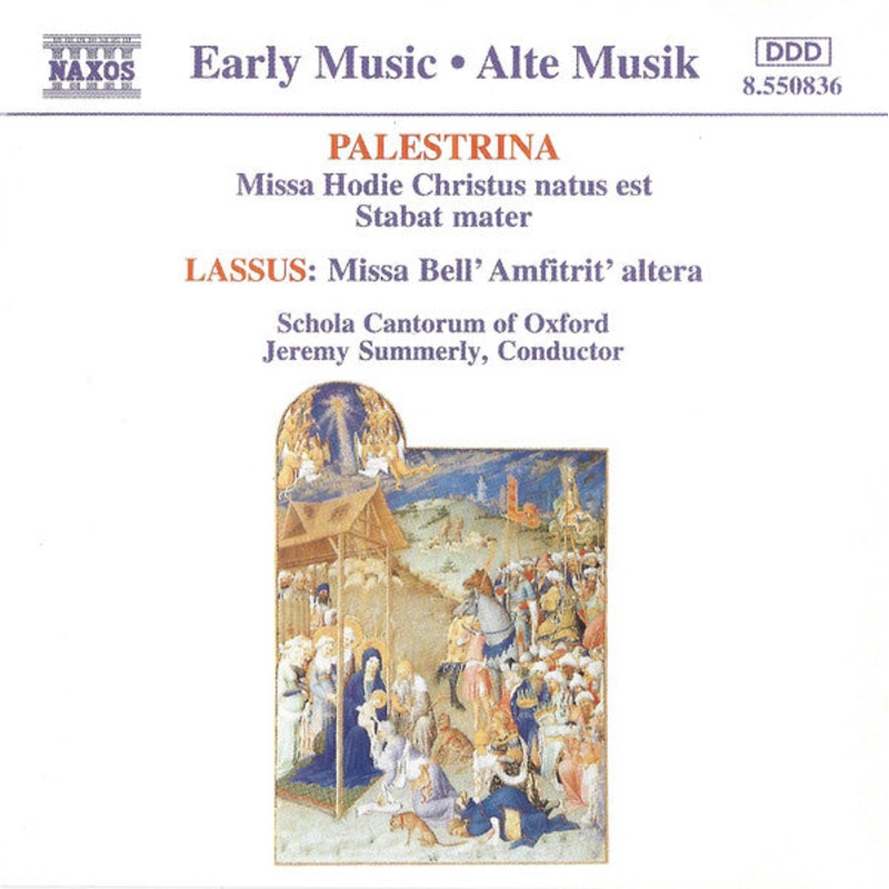 Giovanni Pierluigi da Palestrina, Roland de Lassus, Jeremy Summerly, Schola Cantorum of Oxford – Masses (CD, Album) (Very Good (VG))