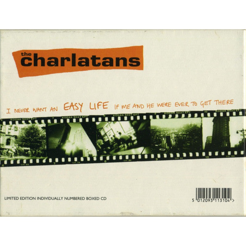 The Charlatans – I Never Want An Easy Life If Me And He Were Ever To Get There (CD, Single + Box, Ltd, Num) (Very Good Plus (VG+))