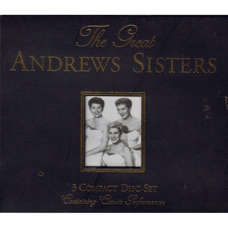 Andrews Sisters* – The Great Andrews Sisters (3xCD, Comp + Box) (Very Good Plus (VG+))