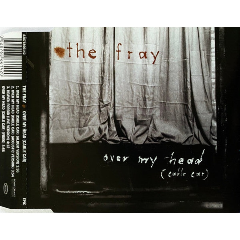 The Fray – Over My Head (Cable Car) (CD, Single, Enh) (Very Good (VG))