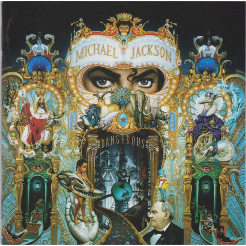 Michael Jackson – Dangerous (CD, Album, DAD) (Very Good Plus (VG+))