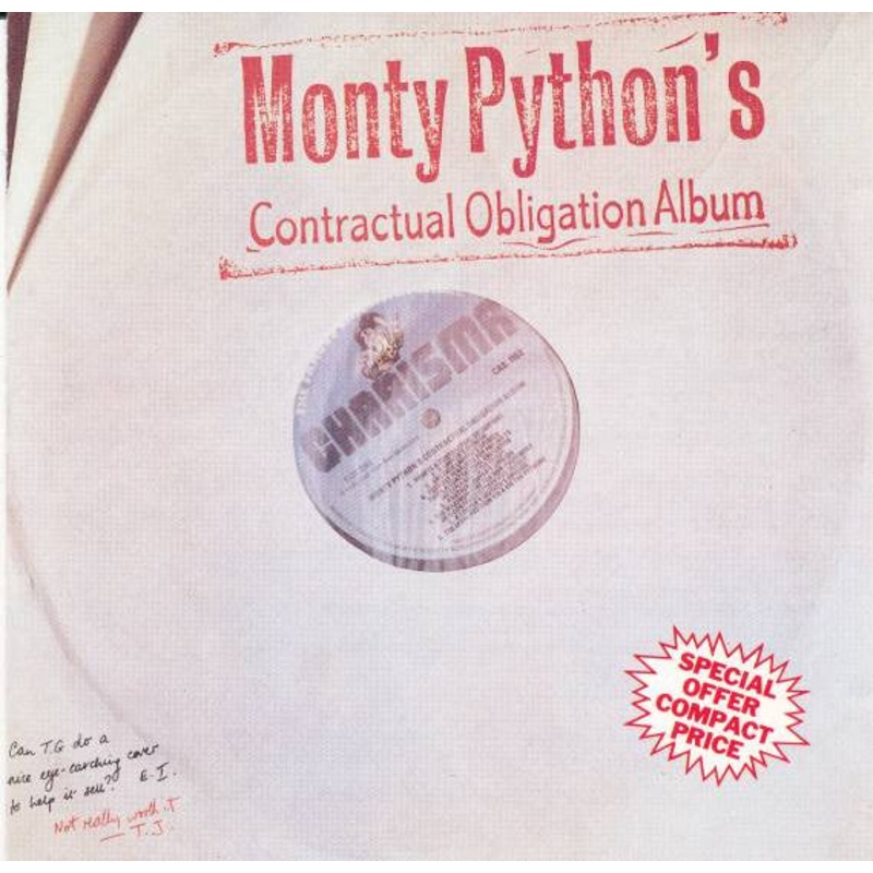 Monty Python – Monty Python’s Contractual Obligation Album (CD, Album) (Very Good Plus (VG+))
