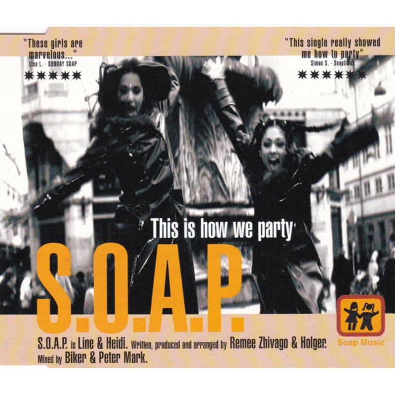S.O.A.P. – This Is How We Party (CD, Single) (Very Good (VG))
