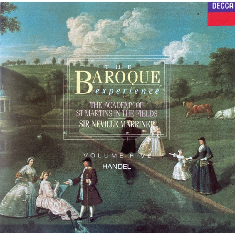 The Academy Of St. Martin-in-the-Fields – The Baroque Experience – Volume 5 – Handel (CD, Album) (Very Good Plus (VG+))