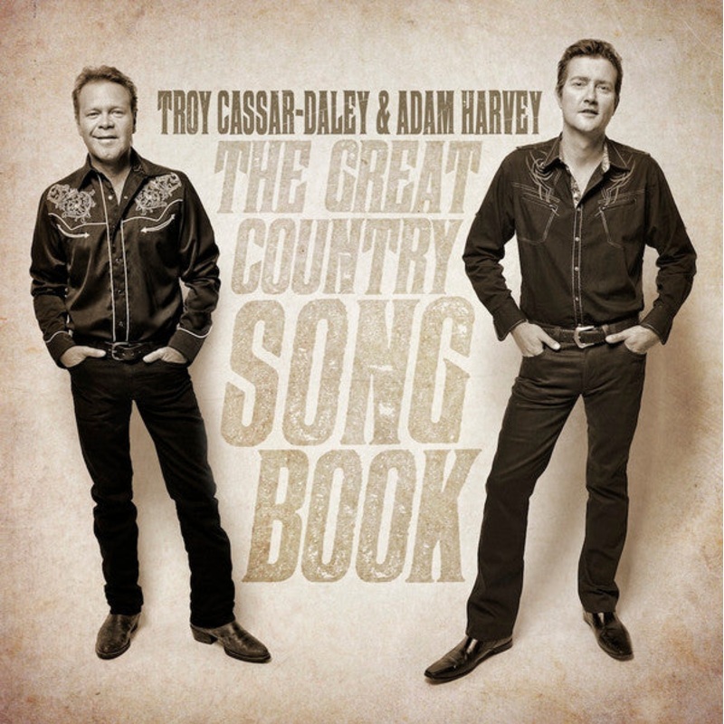 Troy Cassar-Daley & Adam Harvey – The Great Country Song Book (CD, Album) (Very Good (VG))