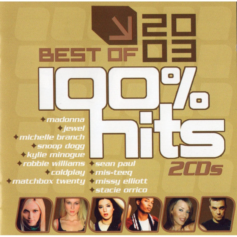 Various – 100% Hits: Best Of 2003 (2xCD, Comp) (Very Good Plus (VG+))