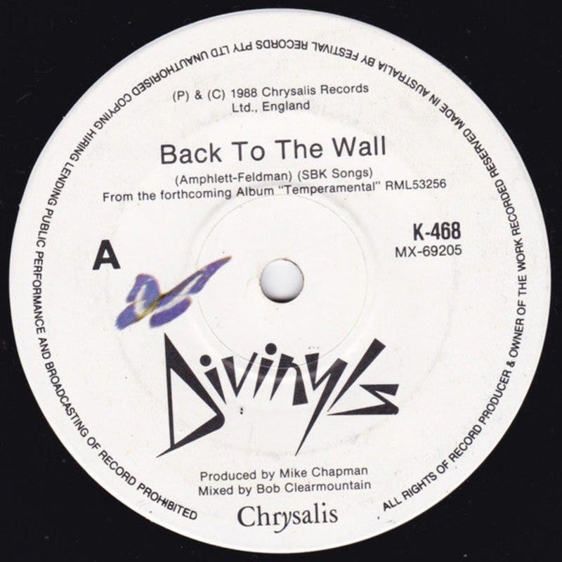 Divinyls – Back To The Wall (7, Single) (Very Good (VG))