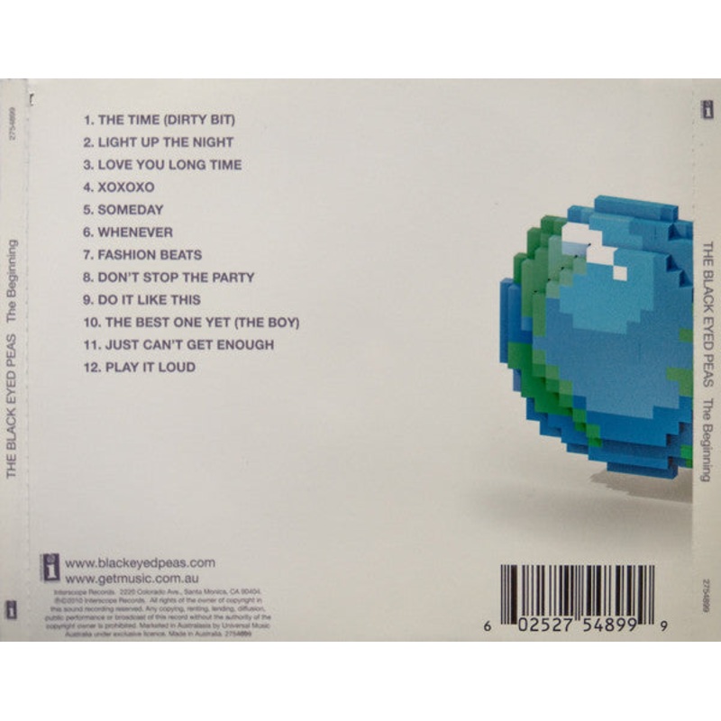 The Black Eyed Peas* – The Beginning (CD, Album) (Very Good Plus (VG+))