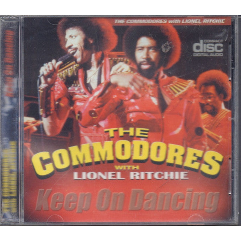 Commodores With Lionel Richie – Keep On Dancing (CD, Album, RE) (Very Good Plus (VG+))