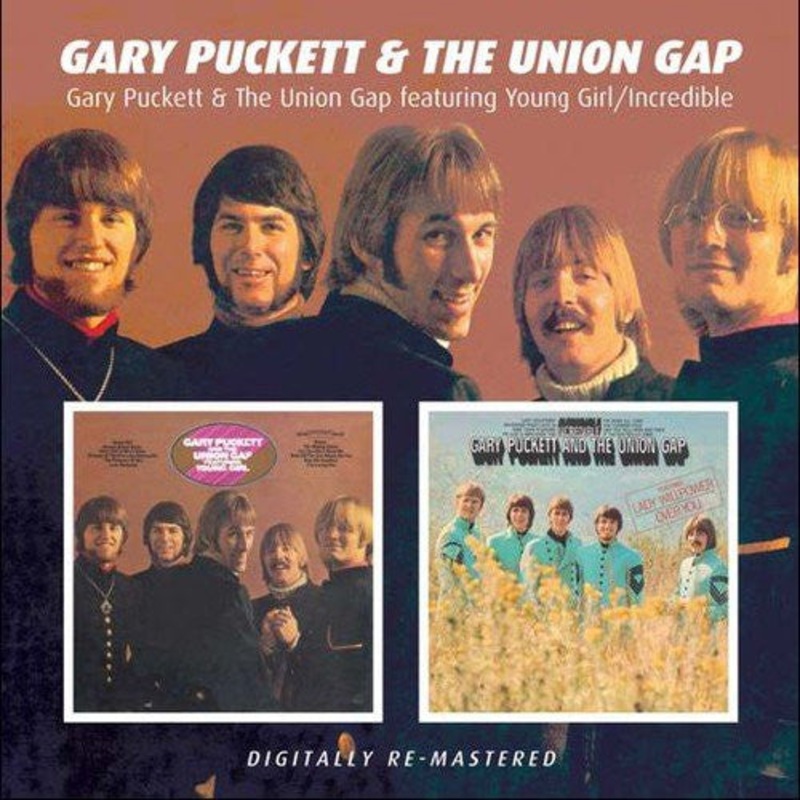 Gary Puckett & The Union Gap – Gary Puckett & The Union Gap Featuring Young Girl / Incredible (CD, Comp, RM, Bon) (Very Good (VG))