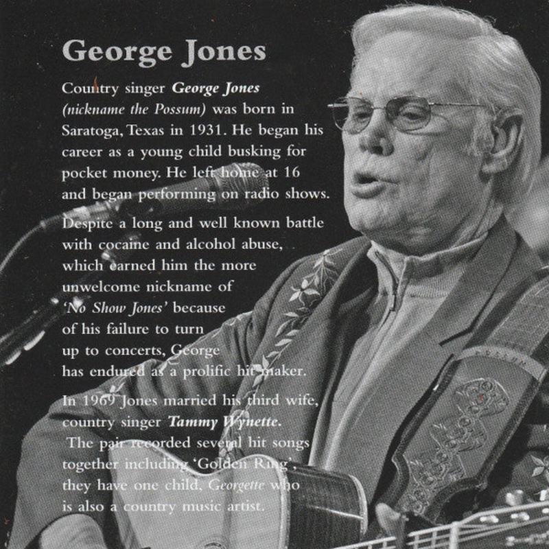 George Jones  – Jonesy (CD, Comp) (Mint (M))