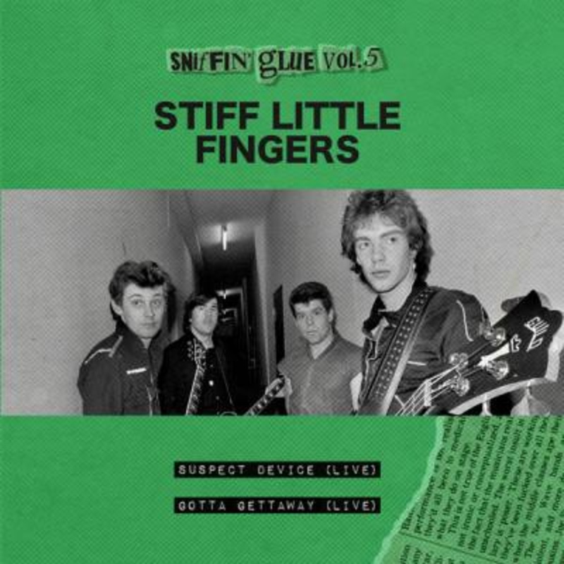 Stiff Little Fingers – Suspect Device (Live) / Gotta Gettaway (Live) (Green Vinyl)