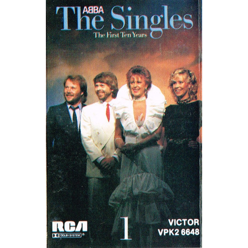 ABBA – The Singles (The First Ten Years) (2xCass, Comp) (Very Good Plus (VG+))