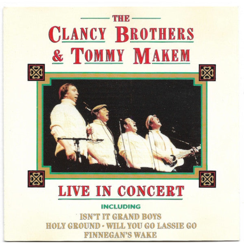 The Clancy Brothers & Tommy Makem – Live In Concert (CD, RE, RM) (Very Good (VG))
