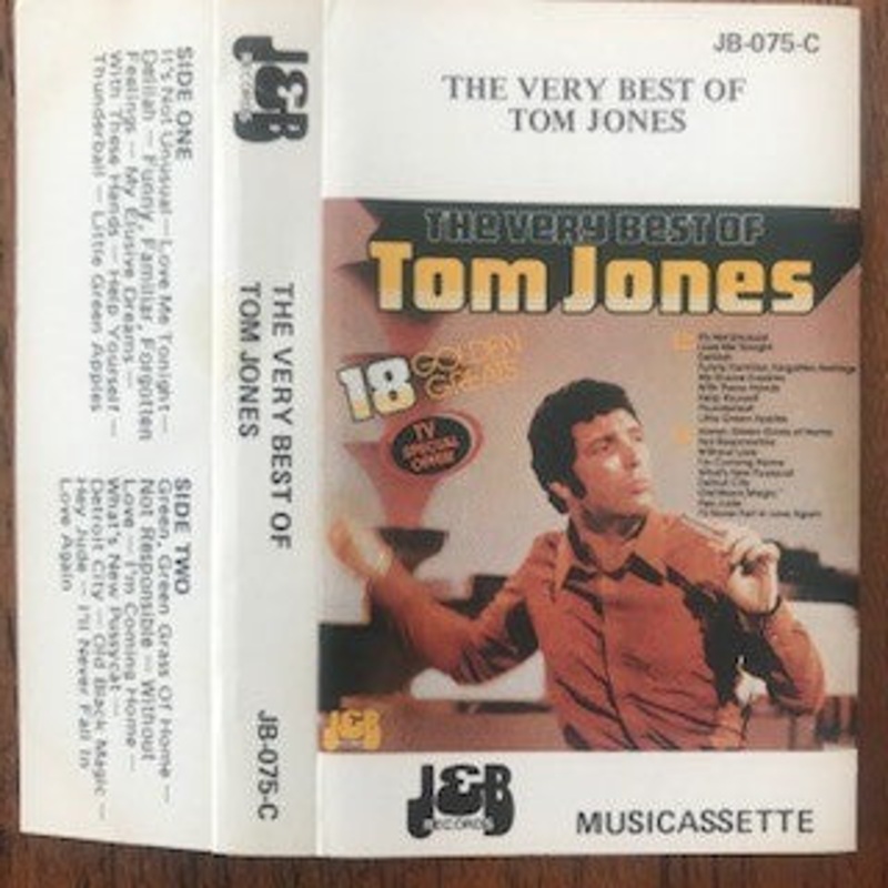 Tom Jones – The Very Best Of Tom Jones (Cass, Comp) (Very Good Plus (VG+))