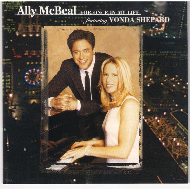 Various Featuring Vonda Shepard – Ally McBeal (For Once In My Life) (CD, Album, Comp) (Very Good (VG))