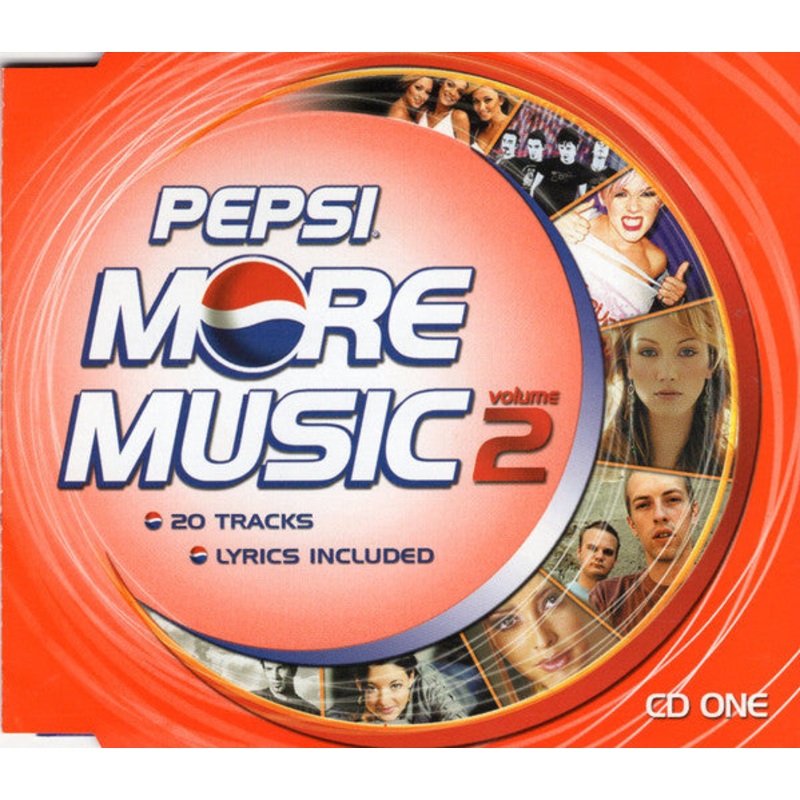 Various – Pepsi More Music – Volume 2 (2xCD, Comp, Car + CD-ROM, Bon) (Very Good Plus (VG+))