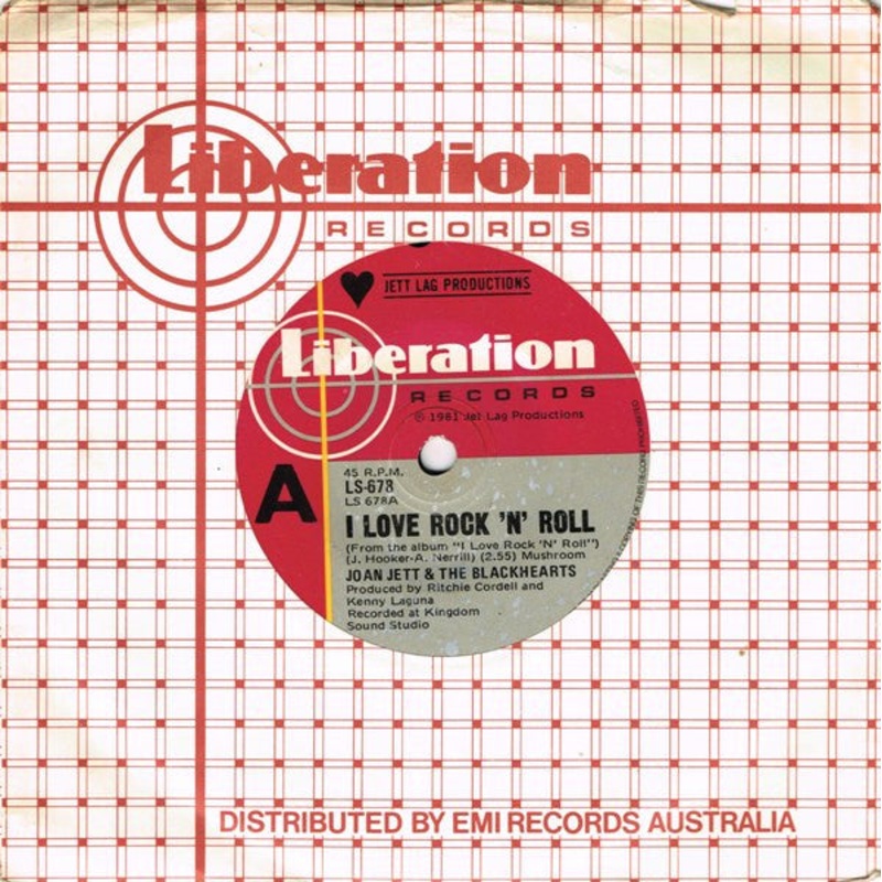 Joan Jett & The Blackhearts – I Love Rock ‘N’ Roll (7, Single) (Very Good (VG))