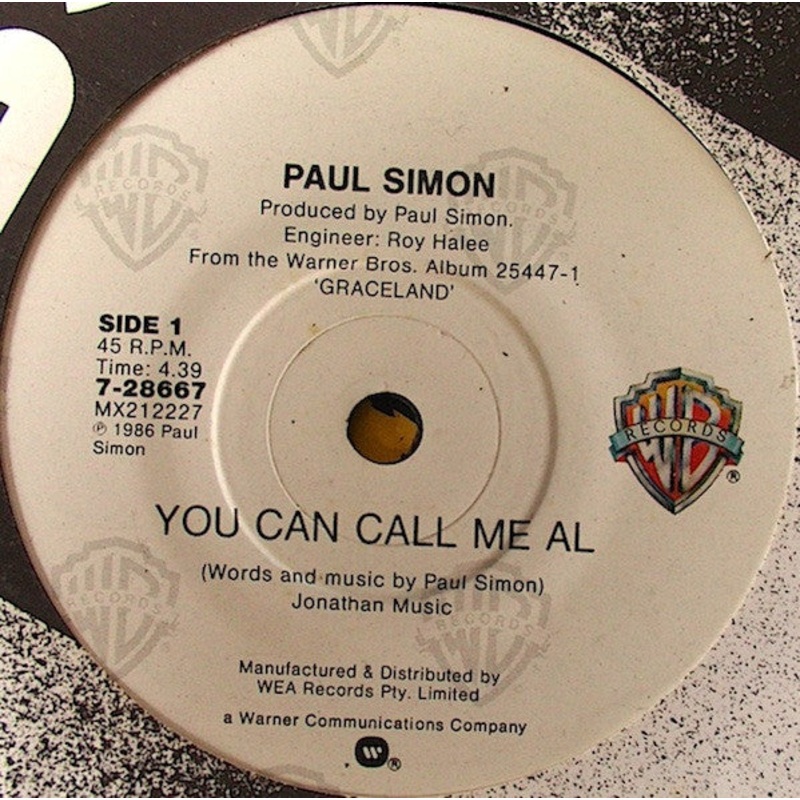 Paul Simon – You Can Call Me Al (7) (Very Good (VG))