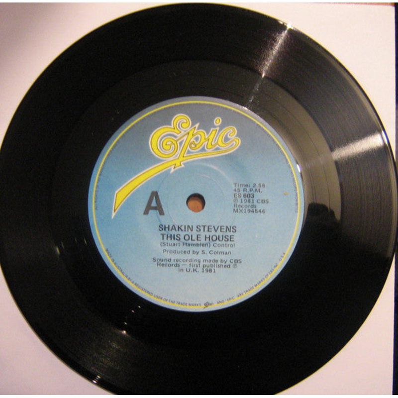 Shakin’ Stevens – This Ole House (7) (Very Good (VG))