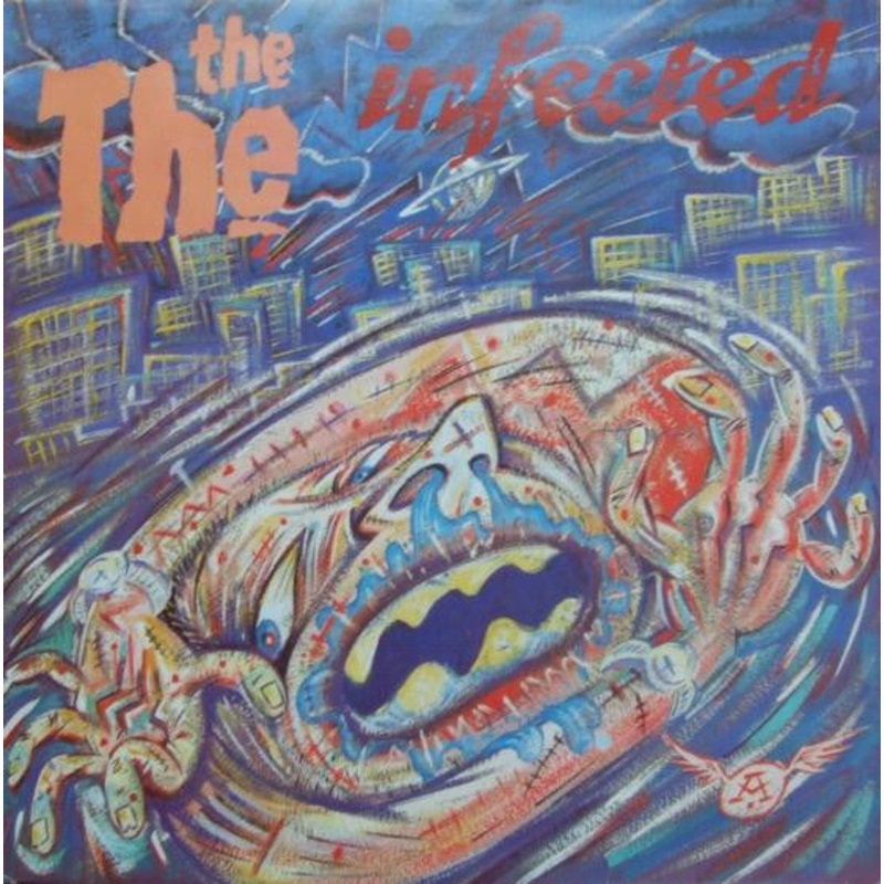 The The – Infected (LP, Album) (Good Plus (G+))