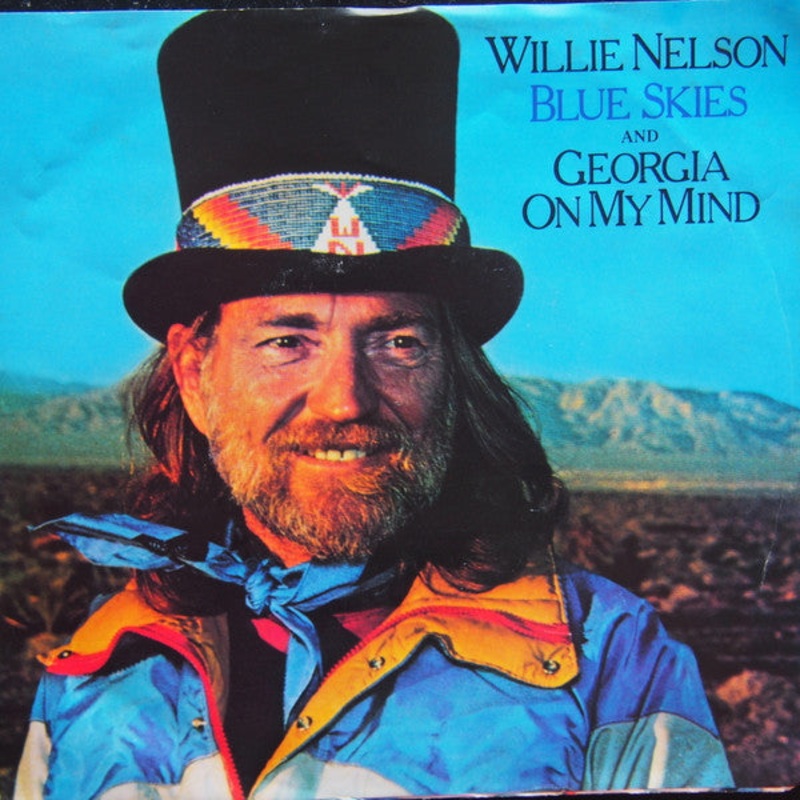Willie Nelson – Blue Skies (7, Single) (Very Good (VG))