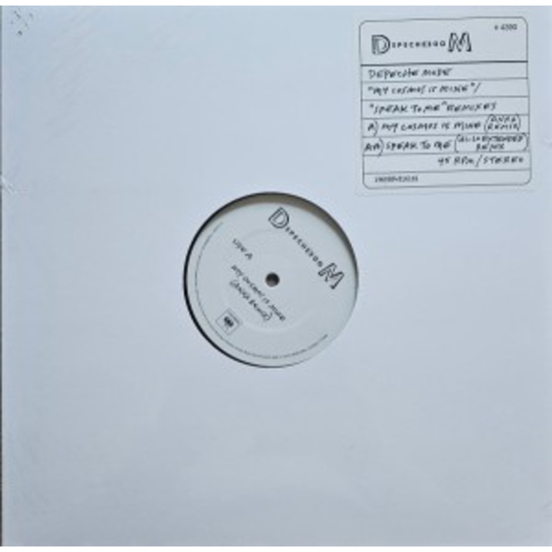 Depeche Mode – My Cosmos Is Mine / Speak To Me Remixes