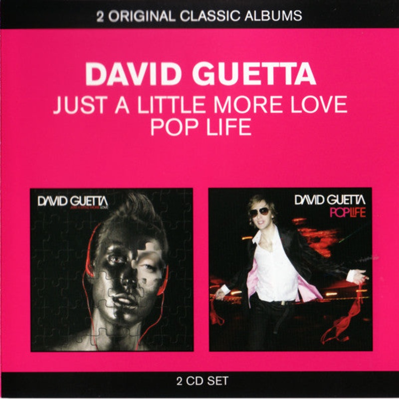 David Guetta – Just A Little More Love / Pop Life (CD, Album, RE + CD, Album, RE + Comp) (Very Good Plus (VG+))