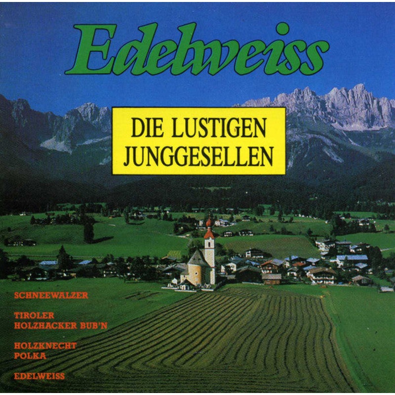 Die Lustigen Junggesellen – Edelweiss (CD, Comp) (Very Good (VG))