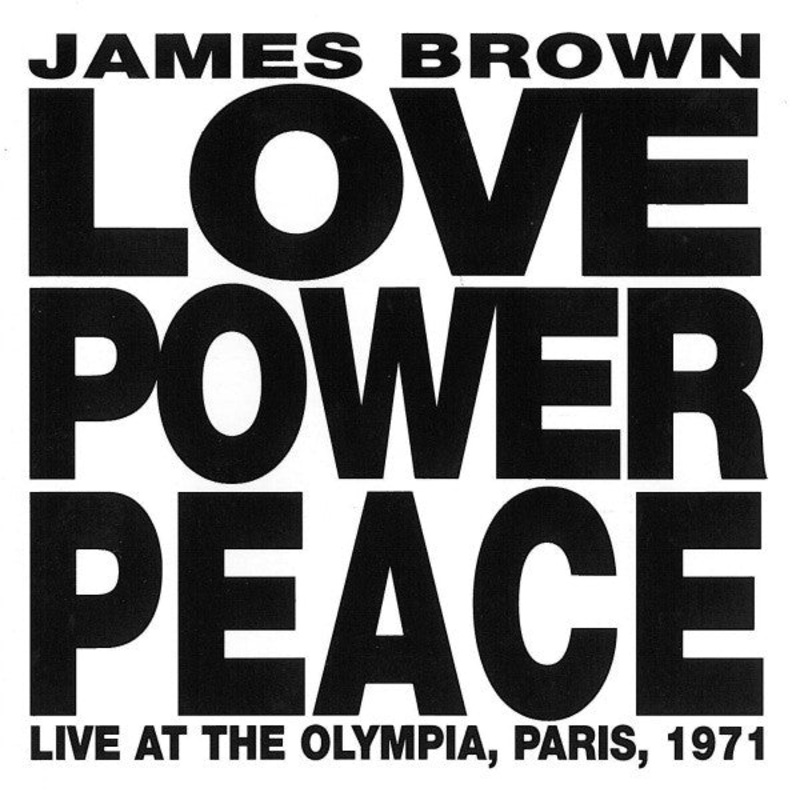 James Brown – Love Power Peace – Live At The Olympia, Paris, 1971 (CD, Album, RP) (Very Good (VG))