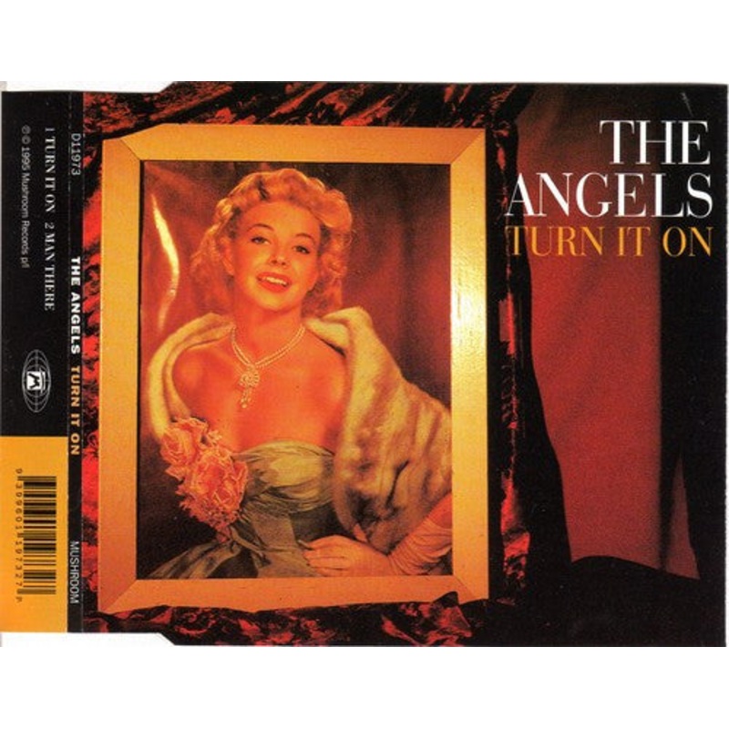 The Angels – Turn It On (CD, Single) (Very Good Plus (VG+))