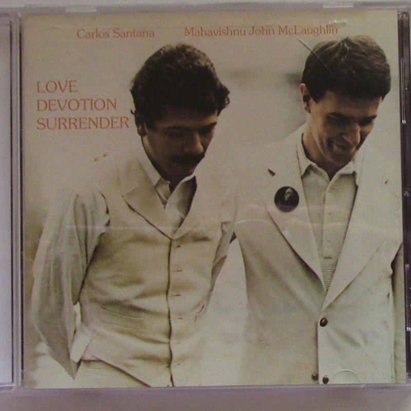 Carlos Santana & Mahavishnu John McLaughlin* – Love Devotion Surrender (CD, Album, RM) (Very Good Plus (VG+))