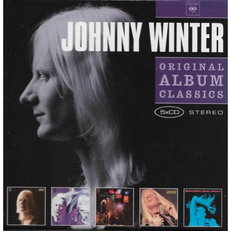 Johnny Winter – Original Album Classics (5xCD, Album, RE, RM + Box, Comp) (Very Good Plus (VG+))