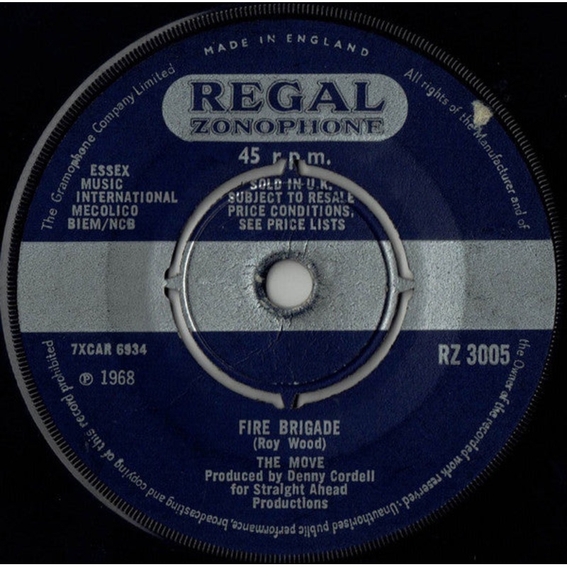 The Move – Fire Brigade (7, Single, 4-P) (Very Good (VG))